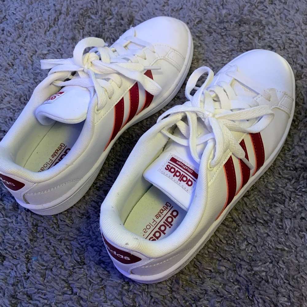 Maroon Adidas Shoes